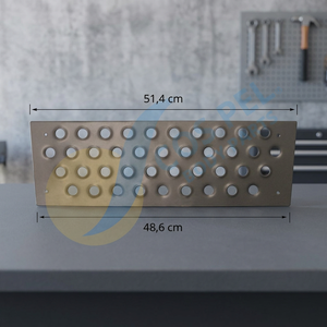 Nuevo COS.PEL. Rejilla Superior Metálica para Estribo de Vehículo RH-LH, Pieza de Repuesto para Carrocería de Camioneta, Modelo 1005.94305, 2.0 kg - Product Image 2