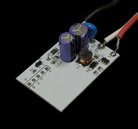 Interrupteur d'éclairage à détecteur de mouvement micro-ondes 35W avec commande marche/arrêt intégrée pour escalier, couloir, hall, parking, en plastique durable