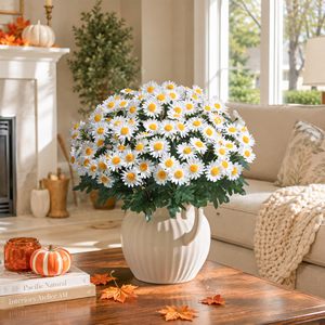 Modern Year Round Seasonal Artificial Thanksgiving <strong>Mums</strong> For Fall Festival Autumn Fair Harvest Party Thanksgiving Feast - Product Image 4