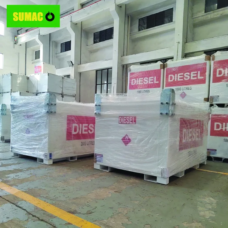 Tangki penyimpanan diesel 2000 liter disel langsung dari pabrik