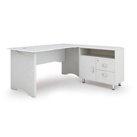 Mobilier de bureau blanc moderne, bureau, Table d'ordinateur