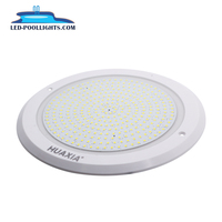 Luces LED RGB de Resina para Piscina, IP68, Focos de Superficie para Revestimiento de Vinilo