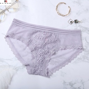 Vente la plus chaude femmes culottes dames slips Sexy dentelle impression fille culotte utilisée sous-vêtements transparents Lingerie Sexy Lingerie pour le sexe - Product Image 2