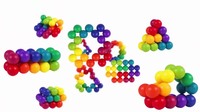 Balle de Puzzle colorée, jouets anti-Stress, jeux de société, Rotation libre, forme Variable, jouet éducatif