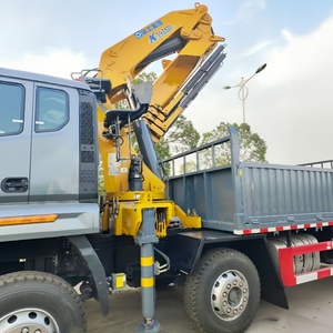 รถบรรทุกติดเครน HOWO 8x4 แบบแขนพับได้ ขนาด 20 ตัน 25 ตัน พร้อมขาย - Product Image 1