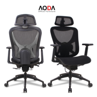 Chaise de bureau ergonomique certifiée EN1021 pour projet, avec dossier inclinable, hauteur réglable, Sillas Gerenciales Bureaustoel