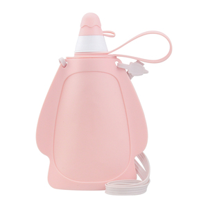 Bouteille d'eau en silicone anti-fuite pour enfants, grande capacité - Product Image 1
