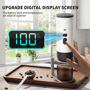 Cafetera Portátil Compacta, Máquina de Espresso Manual Ligera para Viajes en Auto, Senderismo y Uso en Viajes - Product Image 1