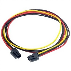 Molex 2 * 2PIN 4.2mm 4PINs her iki yan UL1007 20AWG tel kablo - Product Image 1