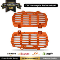 Grille de protection de radiateur CNC pour moto Zhicheng, en alliage d'aluminium anodisé, couleur personnalisée, étanche, pièces de rechange