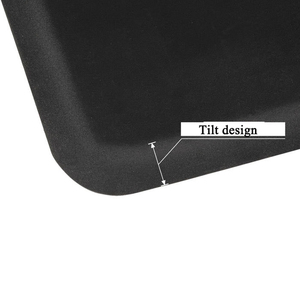 Tapis anti-fatigue en PU de qualité supérieure avec logo personnalisé, tapis de sol épais et rembourré pour salon de beauté et <span class=keywords><strong>poste</strong></span> de travail de barbier - Product Image 3
