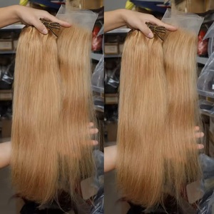<span class=keywords><strong>Cheveux</strong></span> humains 100% naturels, <span class=keywords><strong>blond</strong></span> miel pur # <span class=keywords><strong>Cheveux</strong></span> humains vierges <span class=keywords><strong>de</strong></span> qualité supérieure, 27 couleurs, brésiliens, double trame, fermeture en dentelle, fabrication à la machine - Product Image 6