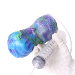 GEEBA, venta directa de fábrica, juguete sexual de fantasía de gallo alienígena, masturbador de silicona suave, copa de avión realista para hombre - Product Image 3