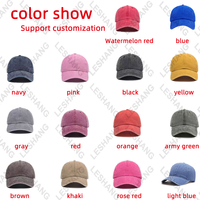 Gorras de béisbol con logotipo bordado personalizado Vintage sin estructura en blanco al por mayor, gorra de papá desgastada de tela de algodón lavado a granel para hombre
