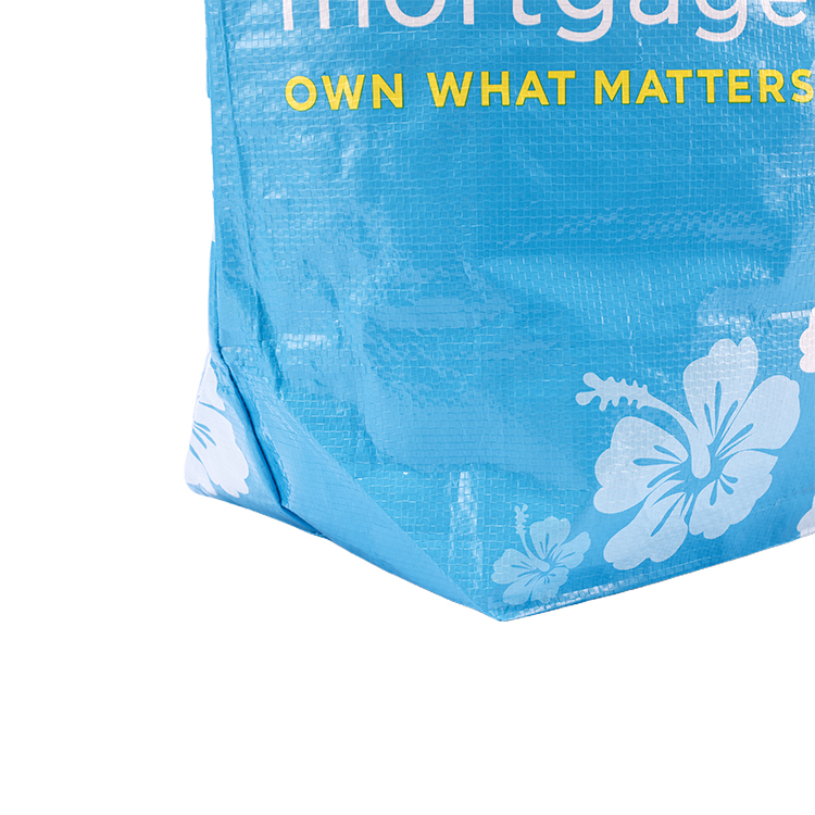 Custom Extra Large Tote Shopping Bag Multi-Color PP Woven Laminated Tote Bag with Personalized Logo Printed
