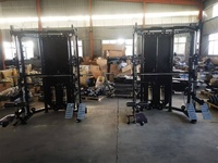 Machine de musculation multifonctionnelle, équipement de gymnastique, fer croisé à câble, support de squat, station de fonctions multi