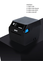 Impresora Térmica de Recibos de 80 mm con Interfaz USB, Compatible con Papel Térmico, en Stock