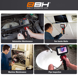 Hot bán xe sửa chữa máy kiểm tra hệ thống thoát nước Ống công cụ chẩn đoán cứng nhắc xách tay video công nghiệp kiểm tra máy ảnh nội soi - Product Image 4