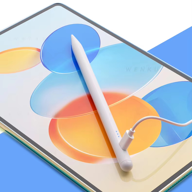 WKZP019D Universal Metal Stylus Pen Active Capacitive Touch Screen Magnetic Attraction Replaceable Nib Lithium Polymer 10 Hours