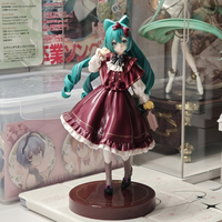 Figurine d'anime Waifu Miku de style classique en ABS/PVC, sous licence officielle, ornement de bureau, cadeaux pour collectionneurs, boîte d'origine