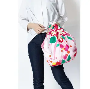 日本の再利用可能なカスタマイズされたファッションパターンのバッグ用の大きなパッケージ