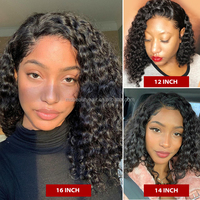 Perruques en cheveux humains vierges bruts 100 % naturels SDD Double Drawn, coupe courte bob, perruques en dentelle, fournisseur de perruques bob sans colle avec dentelle frontale