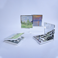Palette de fards à paupières en plastique argenté métallisé personnalisé 9 couleurs palettes de maquillage d'ombres à paupières de luxe vides emballage personnalisé