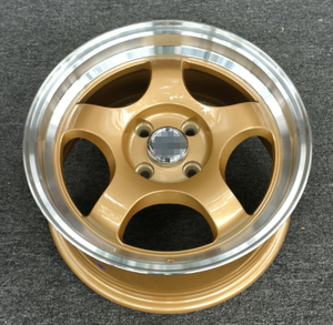 Nouvelles jantes en alliage d'aluminium à rayons multiples de 15 pouces, finition brillante, ajustement universel - Product Image 3