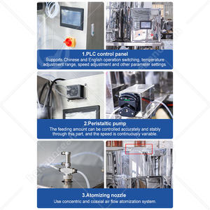 OCEAN <span class=keywords><strong>Soluble</strong></span> Coffee Powder Make Machine Small Mini Benchtop Food Milk Powder Spray Dryer Machine - Product Image 4