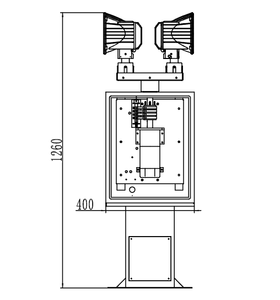 Sistema de Iluminación de Aproximación SFL con Luces Secuenciales Intermitentes LED de Alta Intensidad para Pistas Solares, ICAO, FAA, Aeropuertos y Campos de Aviación - Product Image 2