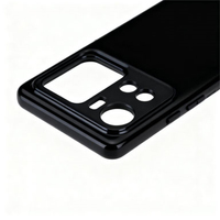 Coque de téléphone portable en TPU mat, coque arrière givrée souple en silicone pour Cubot X100 Noir, vente en gros par le fabricant