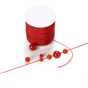 <span class=keywords><strong>Bracelet</strong></span> fil en nylon <span class=keywords><strong>macramé</strong></span> 0.8mm chaîne de perles bricolage 47 couleurs cordon de fabrication de bijoux pour bijoux à bricoler soi-même composants de résultats de bijoux - Product Image 5