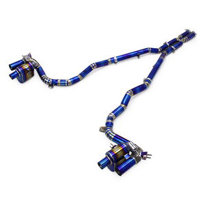 Valvetronic Catback Exhaust Piper for Ferrari GTC4 Lusso Lusso T 2016- Titanium <strong>Tuning</strong> Exhaust System - Product Image 1
