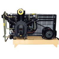 Compresor de Aire de Pistón YiBang de 18.5kw, 1600L/min, 40bar, 4.0mpa, AC380v, 50hz, Alta Presión para Soplado de Botellas PET