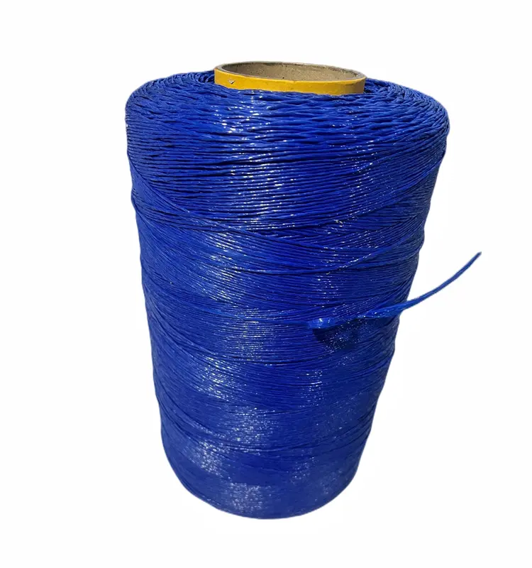 ウェビングおよび編組ロープを織るためのポリプロピレンスプリットフィルムミシン糸糸糸