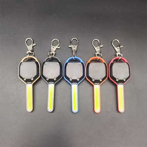 Bán Chạy Nhất Tùy Chỉnh Hình Dạng Chìa Khóa Xách Tay Túi Ánh Sáng Carabiner Bán Buôn Mini Đèn Pin Khẩn Cấp <span class=keywords><strong>LED</strong></span> Ánh Sáng COB Keychain Nhựa - Product Image 2