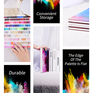 RS Nailpolish Color Display produttore <span class=keywords><strong>di</strong></span> Gel UV nuovo libro <span class=keywords><strong>di</strong></span> colori per smalto Gel a tre fasi 640 - Product Image 6