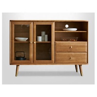 Entrée de salon vente en gros console moderne en bois naturel table avec tiroirs