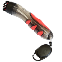 Nouveauté - Cadeau de Noël - Brosse à club de golf électrique en plastique avec bouteille d'eau - Accessoires et nettoyeur de golf durables et portables
