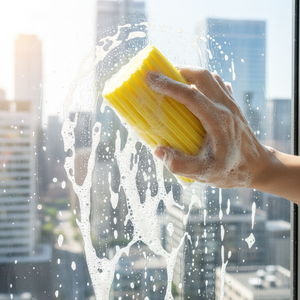 Woxin Outils de nettoyage de <span class=keywords><strong>vitres</strong></span> écologiques Poignée de vadrouille <span class=keywords><strong>magique</strong></span> <span class=keywords><strong>Éponge</strong></span> PVA à poussière humide <span class=keywords><strong>pour</strong></span> le nettoyage de la vaisselle <span class=keywords><strong>Éponge</strong></span>s humides - Product Image 5