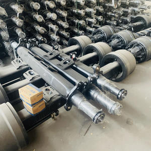 Assale per Semirimorchio Modello Americano con Tubo Assiale Interno, Parti Anteriori e Posteriori, 10T 13TON 16T 20TON, Vendita Diretta - Product Image 3