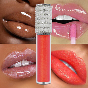 Độ Ẩm Môi Trang Điểm Biểu Tượng Tùy Chỉnh Rõ Ràng Lipgloss Nhà Máy Bán Buôn Nhãn Hiệu Riêng Shiny Lipgloss 42 Colors Glitter Lip Gloss - Product Image 1