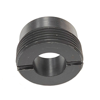 Adaptateur d'objectif usiné CNC de haute précision, anneau fileté en aluminium anodisé noir, service d'usinage OEM pour caméra et microscope