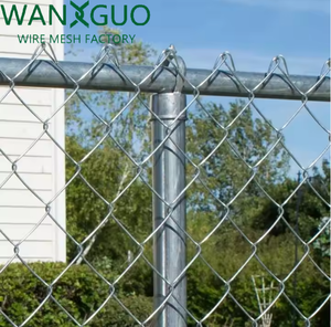 Bán buôn di động tạm thời mạ kẽm chu vi kim cương lưới Chuỗi liên kết hàng rào tấm - Product Image 2