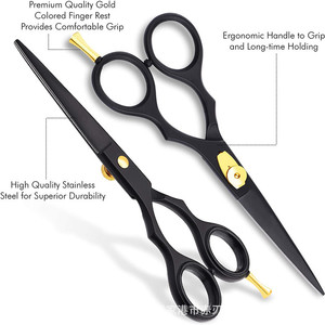 Tijeras Profesionales para Cabello de 6.0 Pulgadas, Acero Inoxidable, Cuchillas Afiladas, Cromadas, para Uso en Salones de Belleza - Product Image 4