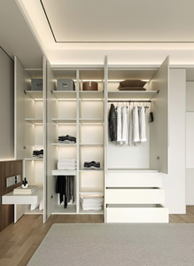 <span class=keywords><strong>Ensemble</strong></span> de 2 armoires identiques finition mate pour chambre – Meuble de rangement durable pour couple ou chambre d'amis - Product Image 4