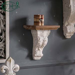 Yan Yujia <b>Wall</b> Mounted Shelf Resin Relief Decorative Rectangle <b>Display</b> For Wedding Home Decor - Product Image 5