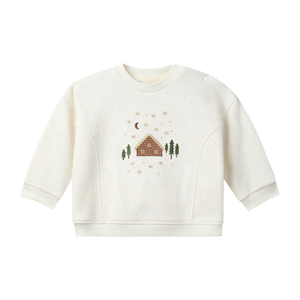 T-shirt en coton tricoté à manches longues personnalisé pour enfants, col rond, décontracté, écologique, design tendance pour filles, vente en gros - Product Image 1