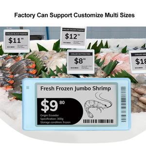 2.13" Black White 2 Color E Paper Esl With Advanced Ip68 Waterproof And Low Temperature Performance For Supermarket <b>Application</b> - Product Image 5