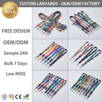 Tali Lanyard Nilon Adjustable Slide-Lock dengan Logo Custom, Ramah Lingkungan, Promosi, Pendek, untuk Kunci, Ponsel, dan Dompet Selempang